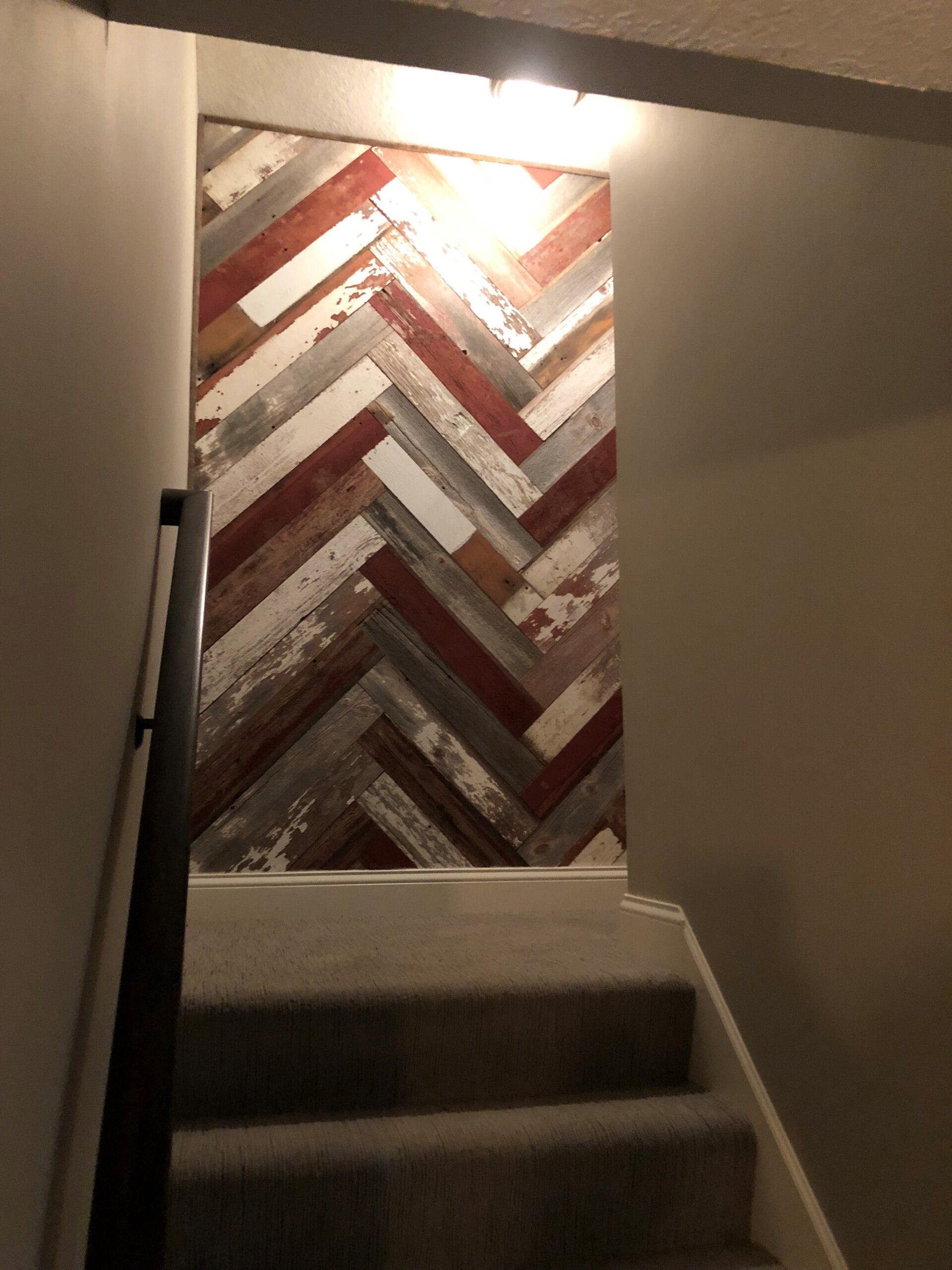 Wooden Tiles Wall — Lakeville, MN — T.K. Painting & Decorating, LLC