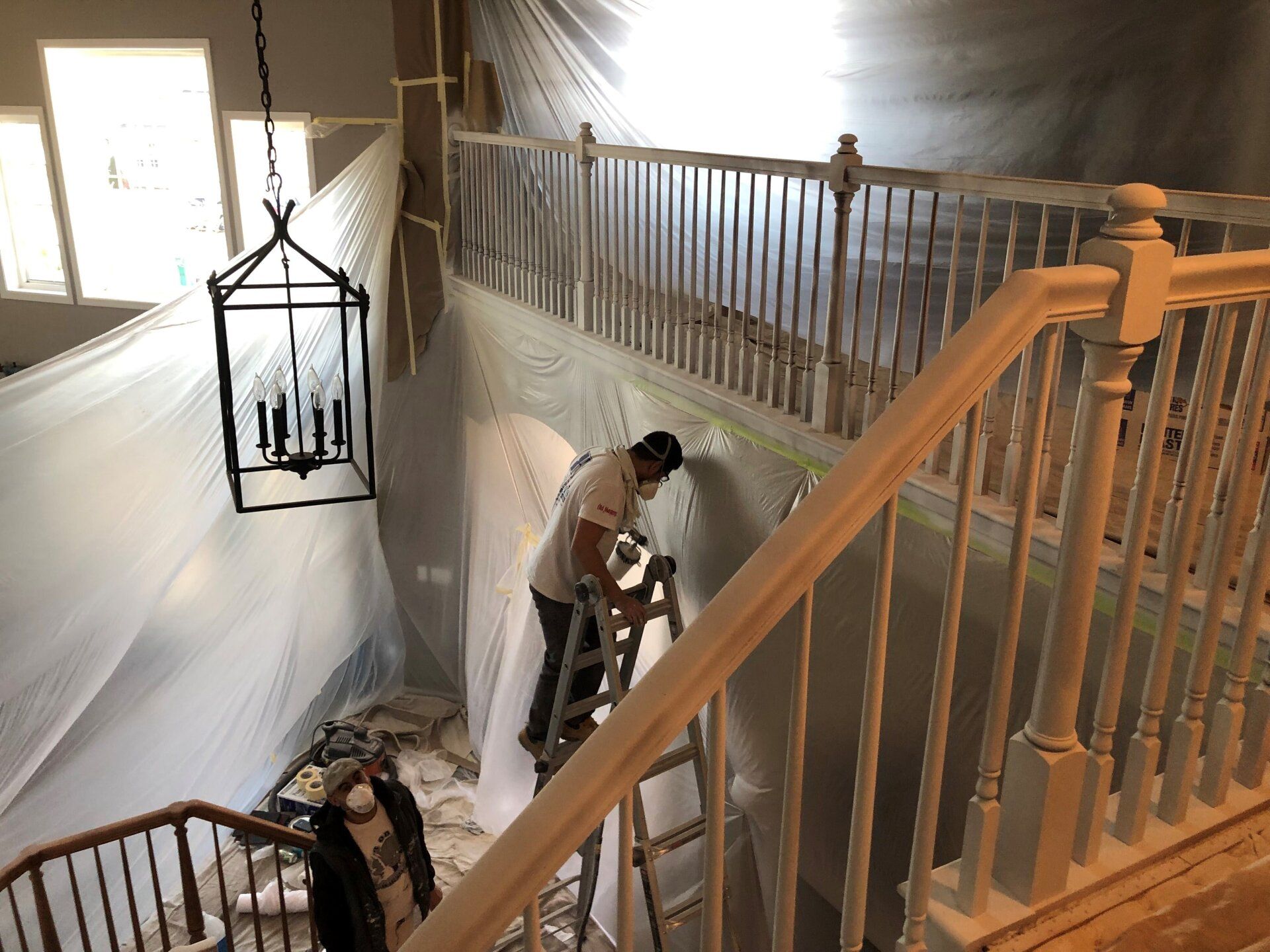 Railings of the Stairs — Lakeville, MN — T.K. Painting & Decorating, LLC