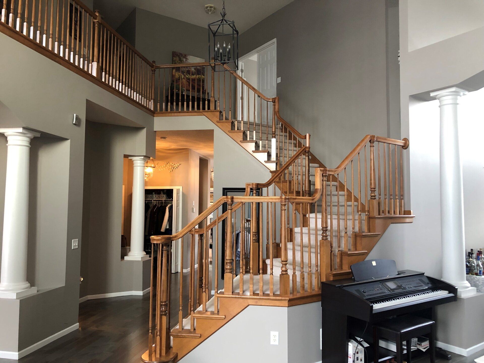Wooden Railing — Lakeville, MN — T.K. Painting & Decorating, LLC