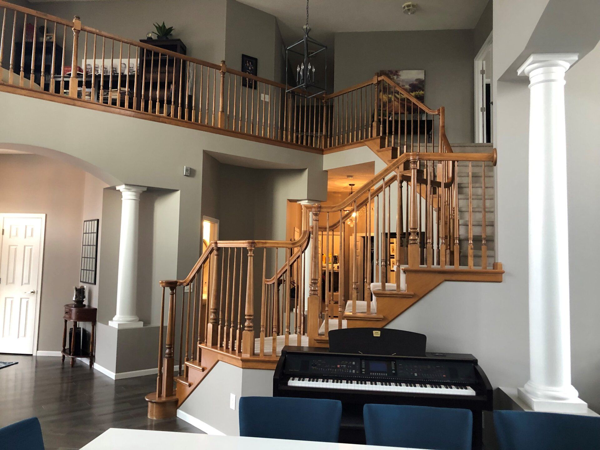 Brown Railing — Lakeville, MN — T.K. Painting & Decorating, LLC