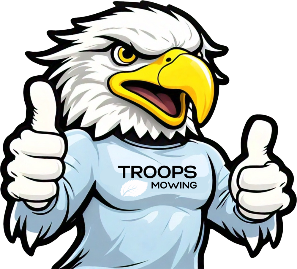 Mascot doing two thumbs-up.