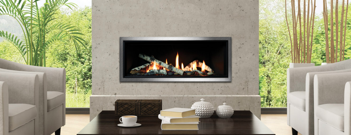 Serene Linear Gas Fireplace