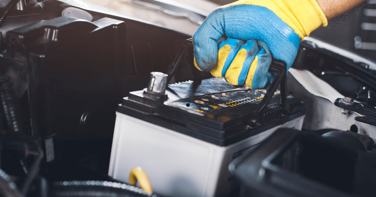 a battery replacement