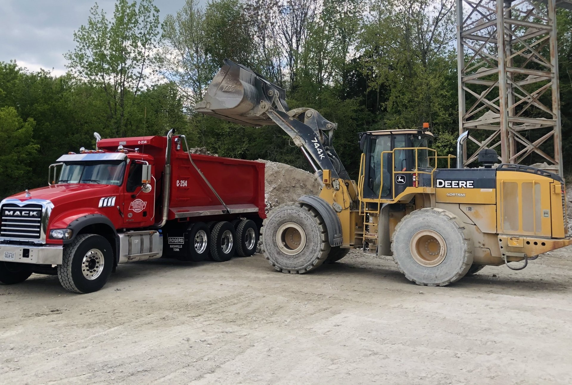 A loader — Gordonsville, TN — Crockett-Phillips Construction Inc.