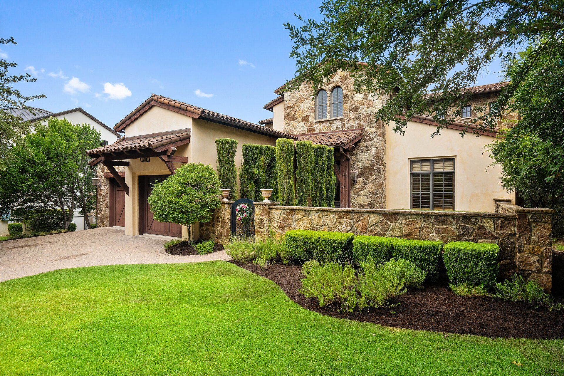Luxury Home Community Hillside Spanish Oaks Austin TX