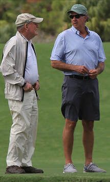 Pete Dye and Bobby Weed