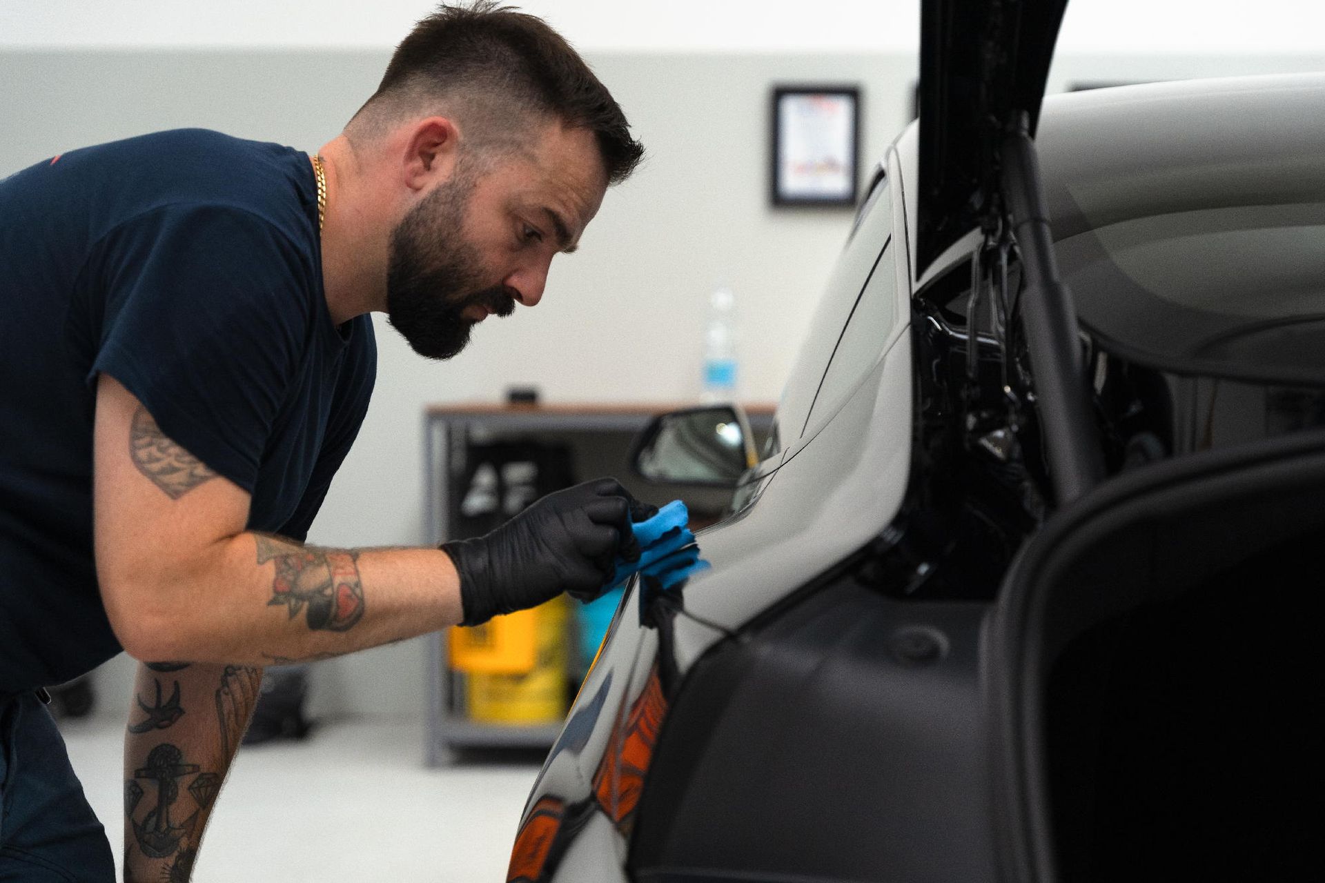 Lucidatura fari Mangini Detailing Solution