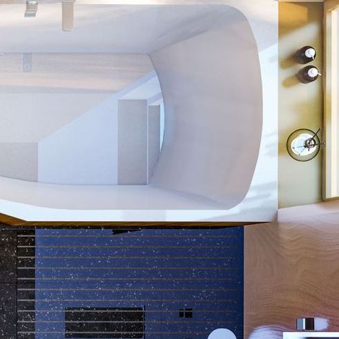 Deux baignoires balnéo rectangulaires 160x70 (Solo et Duo) et deux modèles gain de place pour petites salles de bains.