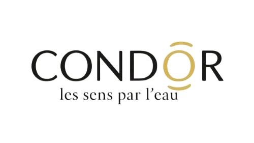 Logo Condor Balnéo, les sens par l'eau
