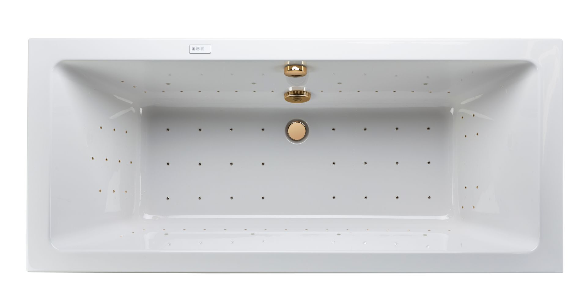 Projet Baignoire Balnéo dorée élégante