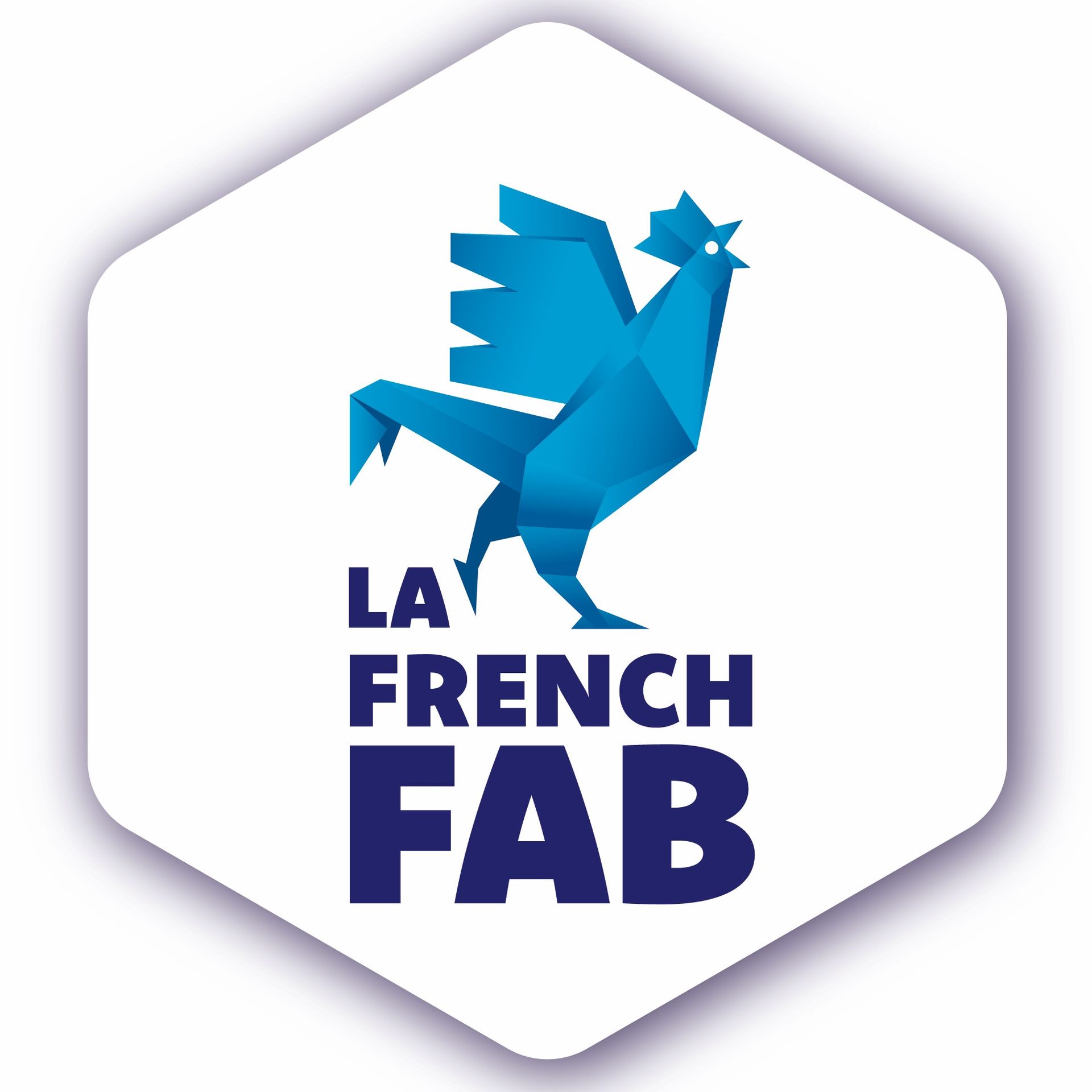 Logo Coq Bleu la French Fab du made in France