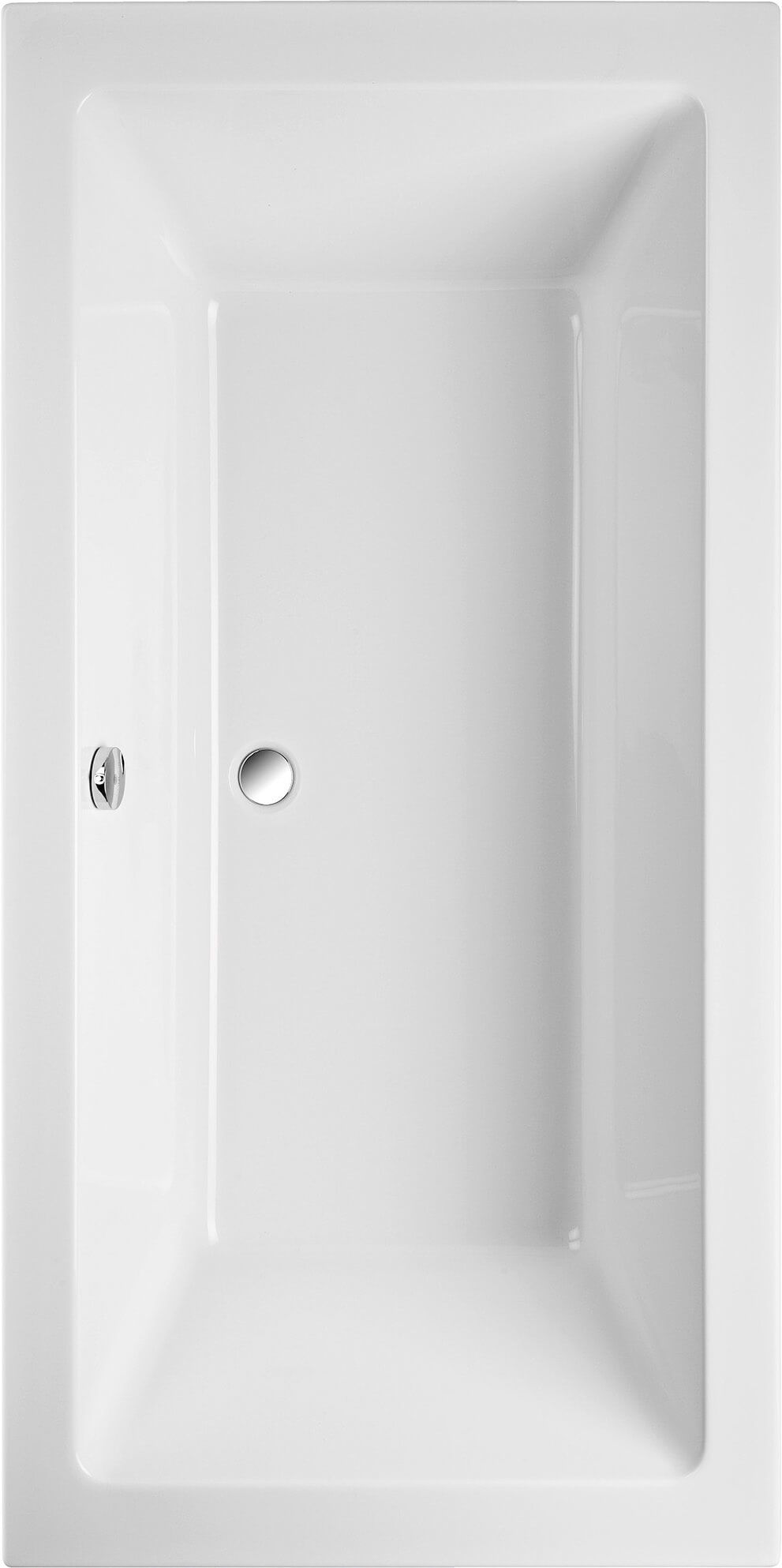 Baignoire Vanda Duo avec vidage médian