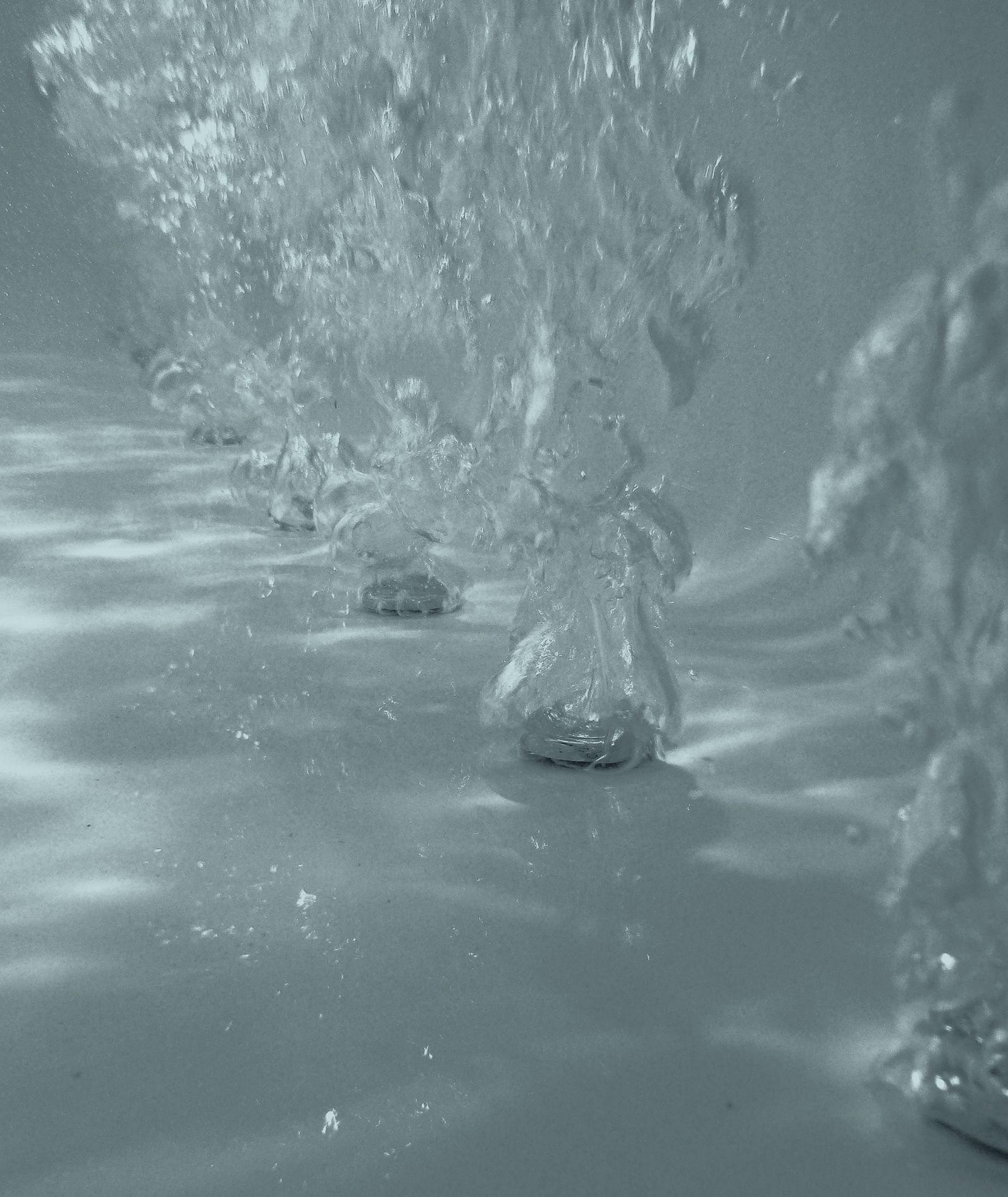 Système air pulsé au fond de la baignoire