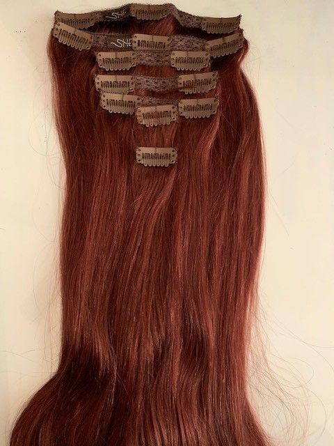 A Clip Red Hair Extension — Roseville, CA — Love Your Hair Wigs