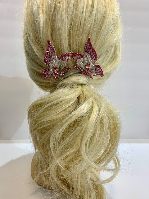 Love deals Hair Extensions Clip In Flower Hair Accessory