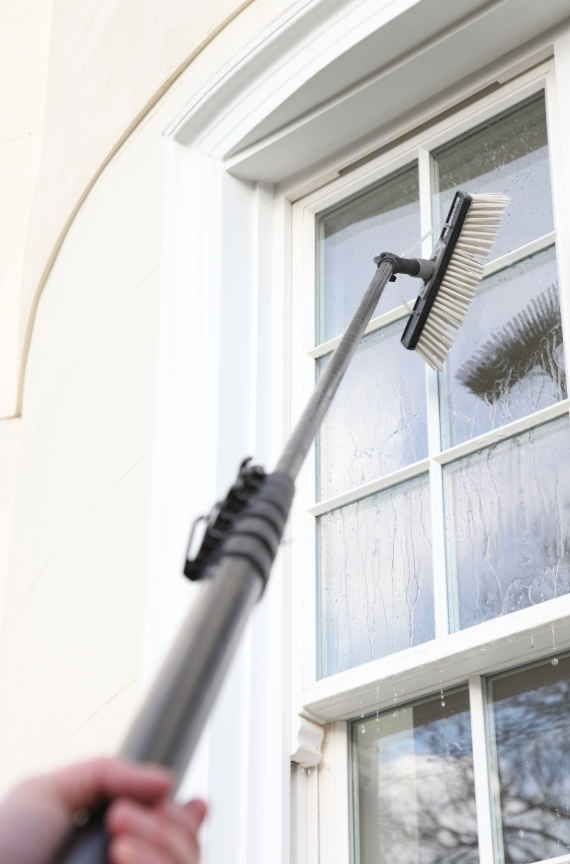 wooden deck and patio pressure washing