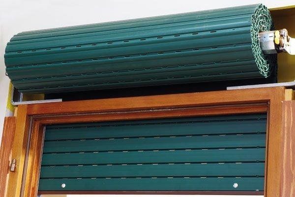 Avvolgibile colore verde