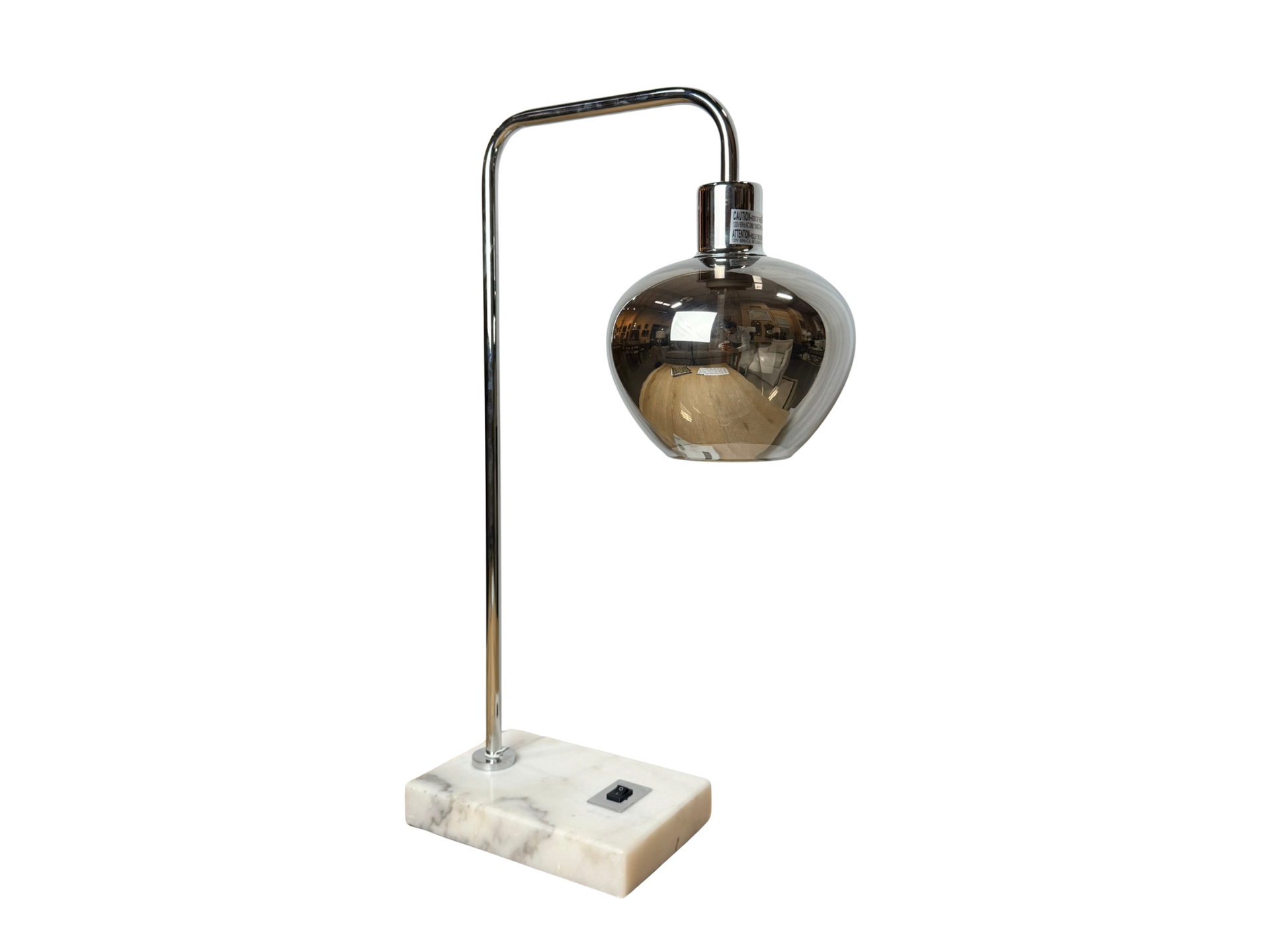 Pacific Coast Lighting Chrome Desk Lamp