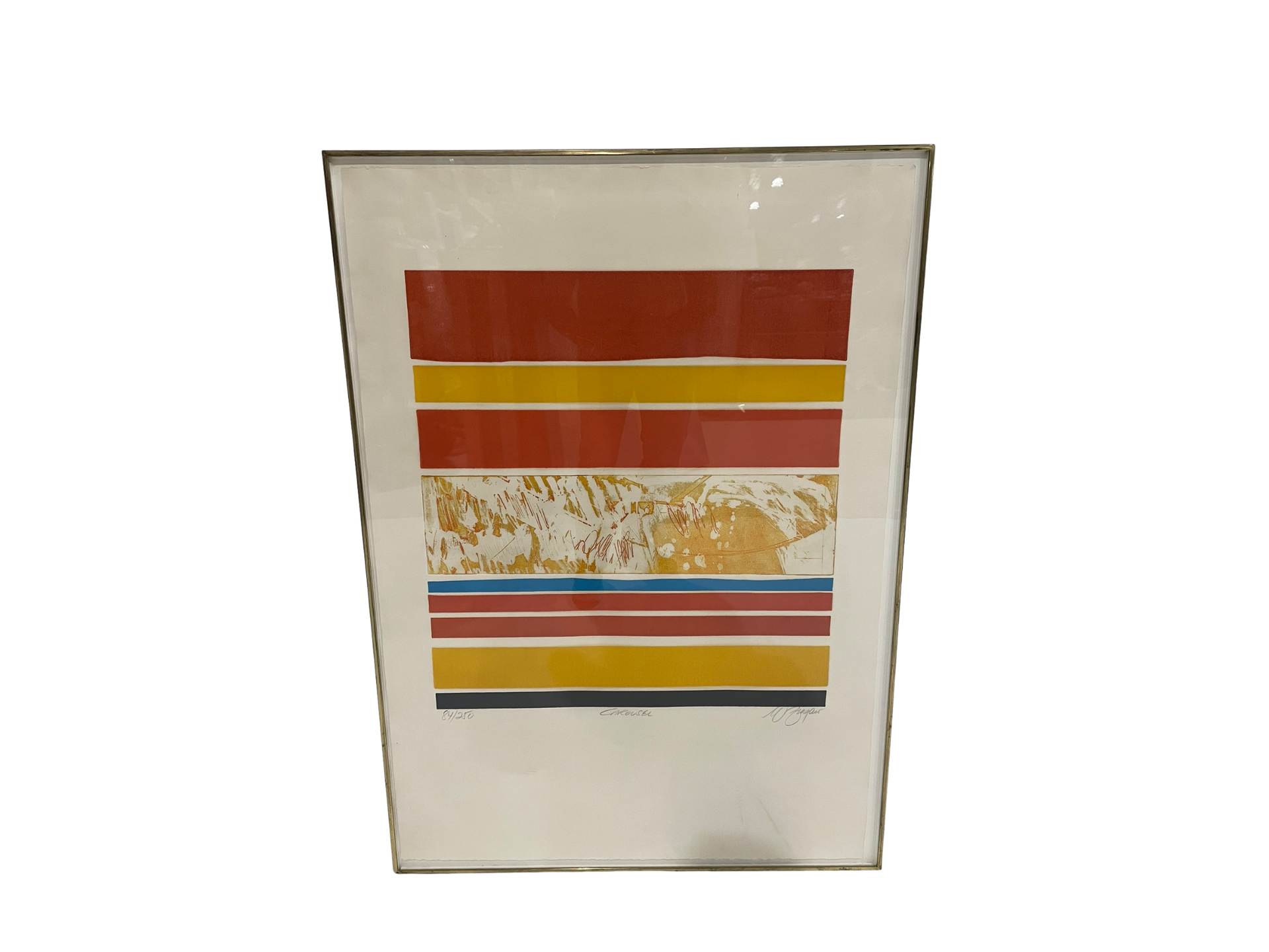 Julius F. Gayler “Cincousel” Limited Edition Aquatint Etching