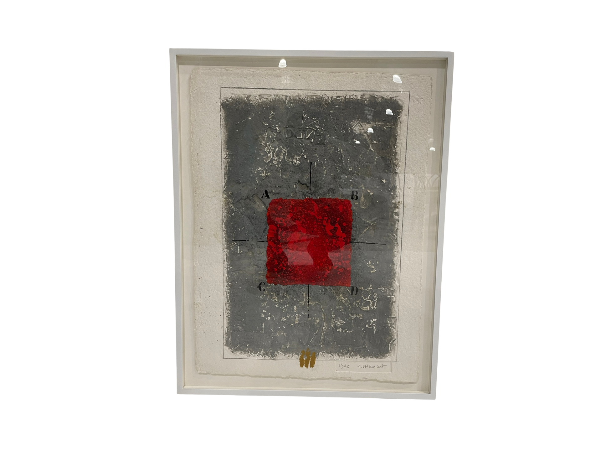 James Coignard “Riposte” 1991 Signed Carborundum Etching