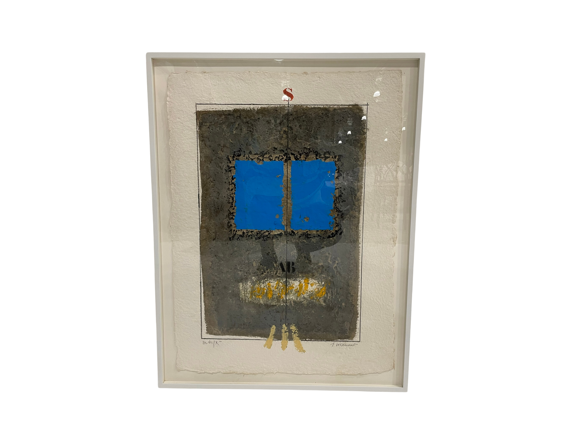 James Coignard “He VI/X” Signed Carborundum Etching