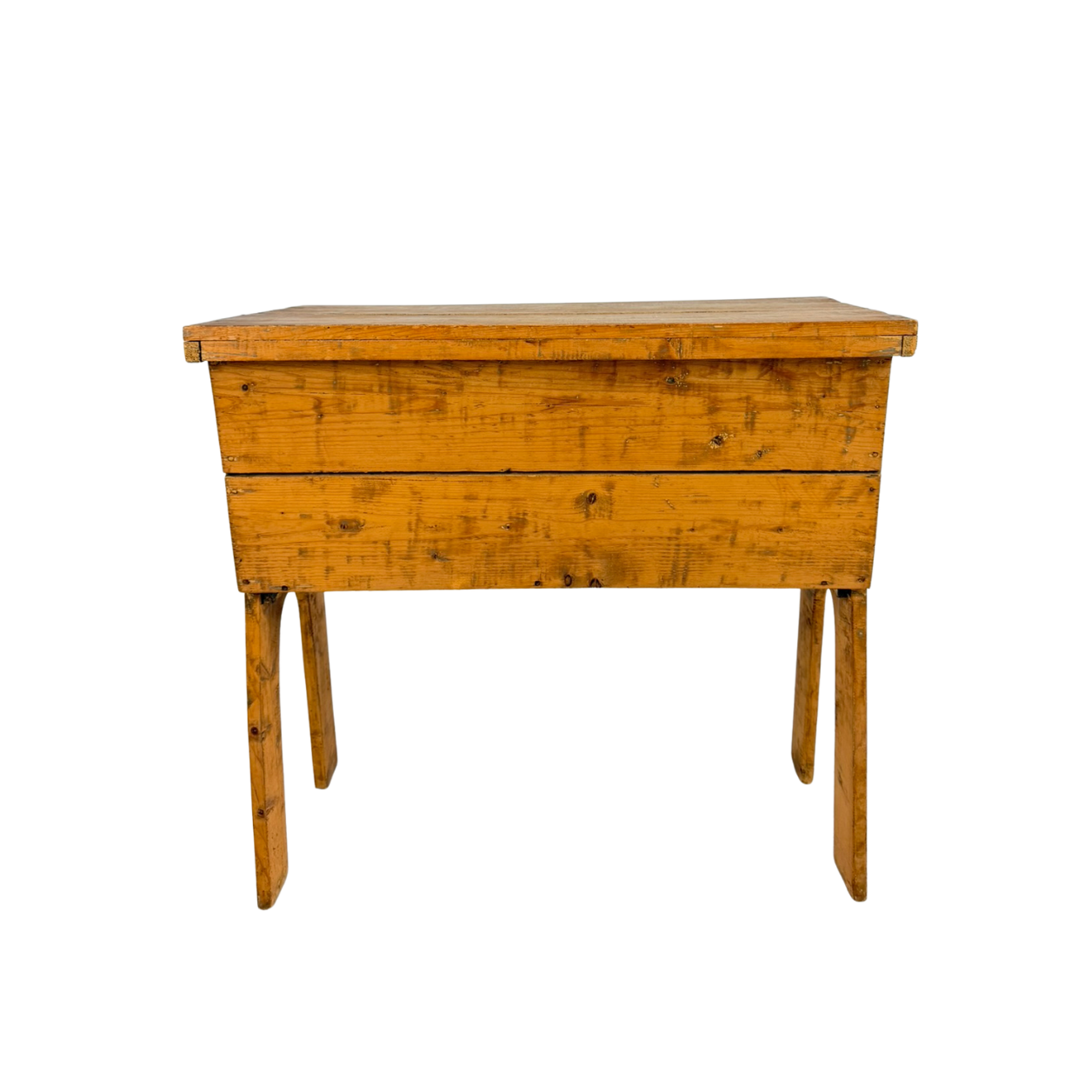 19th Century Primitive Pine Dough Bin