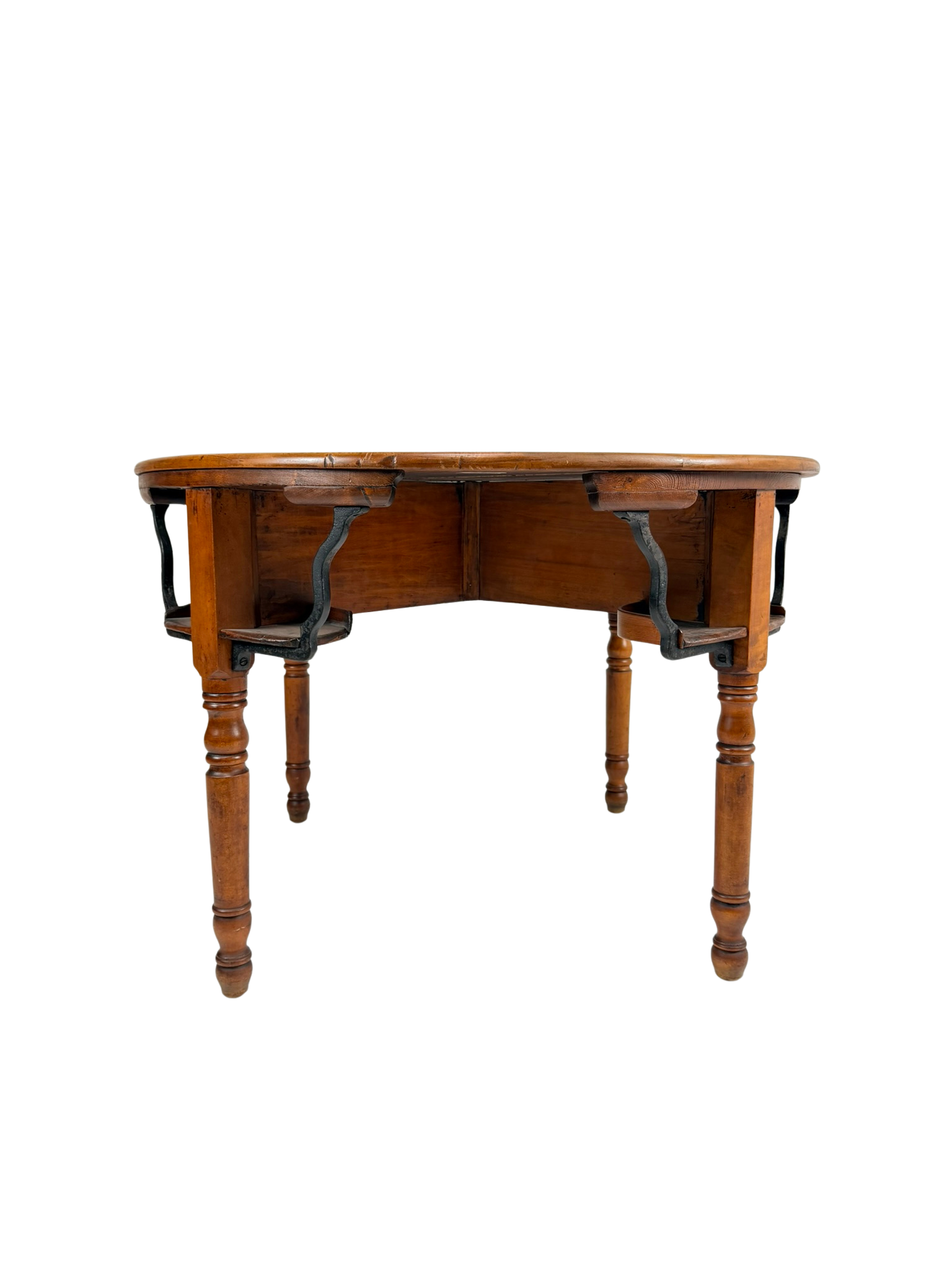 19th Century Country Sheraton Antique Game Table