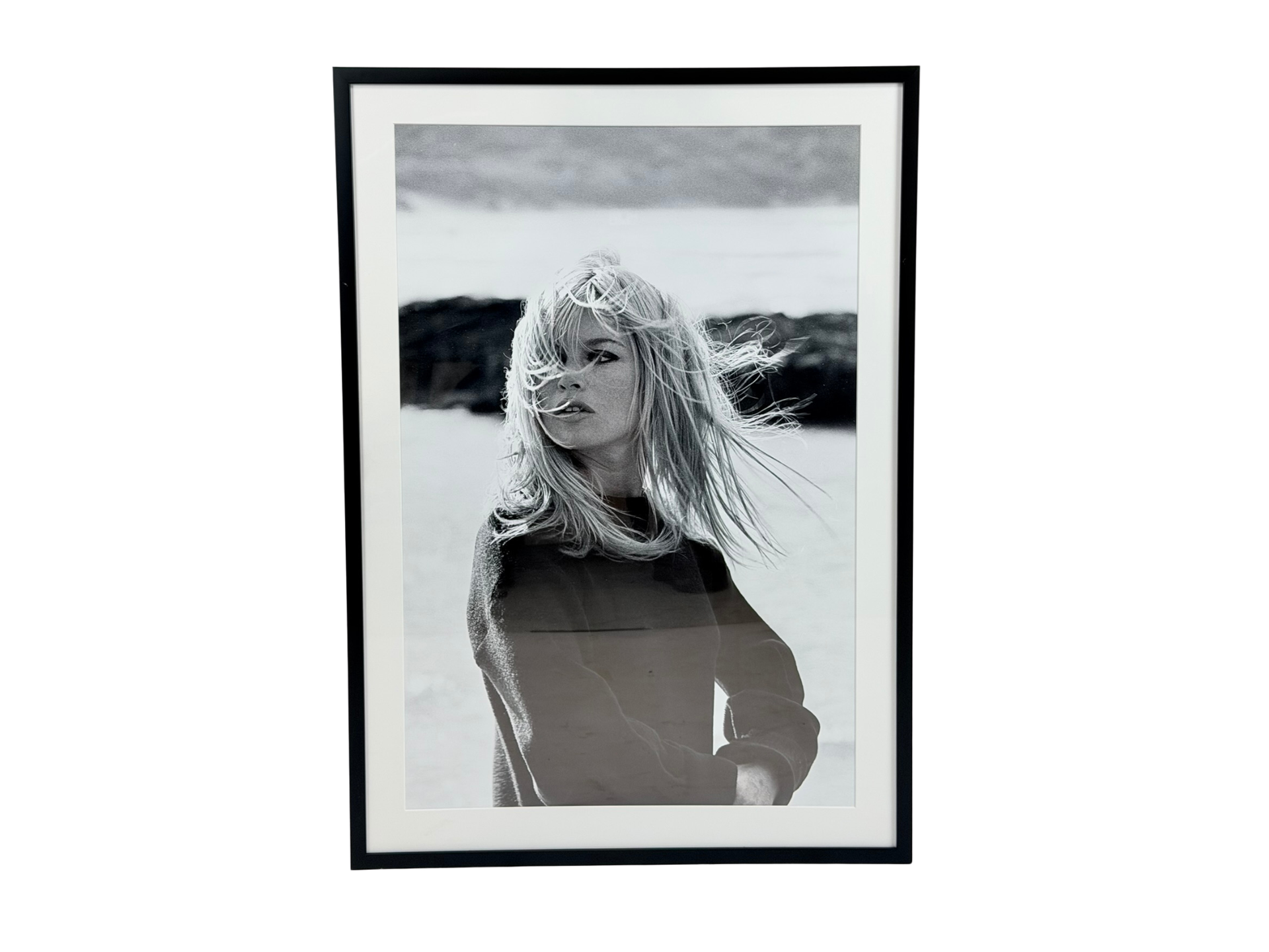 Sonic Editions “Bardot” Black and White Photographic Print