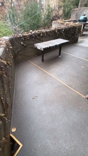 concrete patio in Burnaby British Columbia