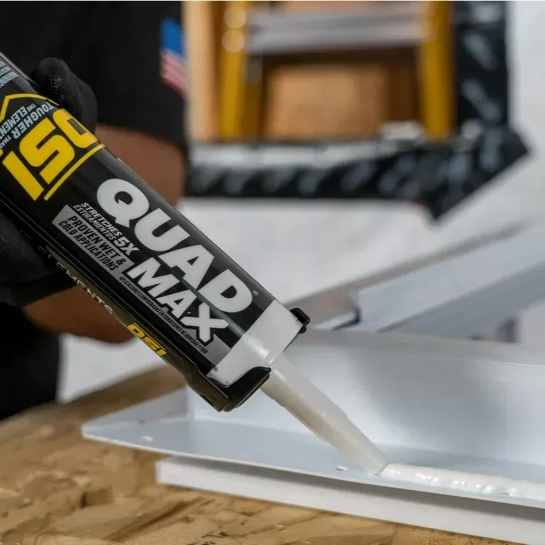 OSI Quad Max sealant for windows and exterior doors.