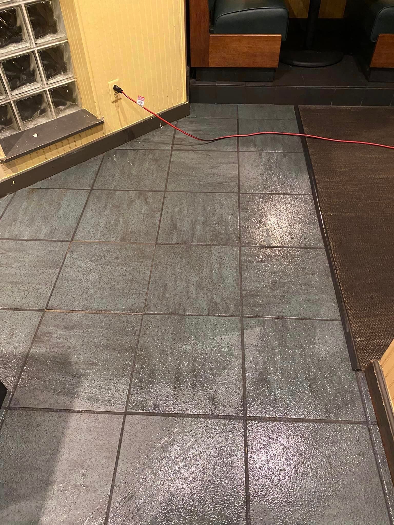 After Cleaning Floor Tiles - Princeton, IN - D&T Power Washing