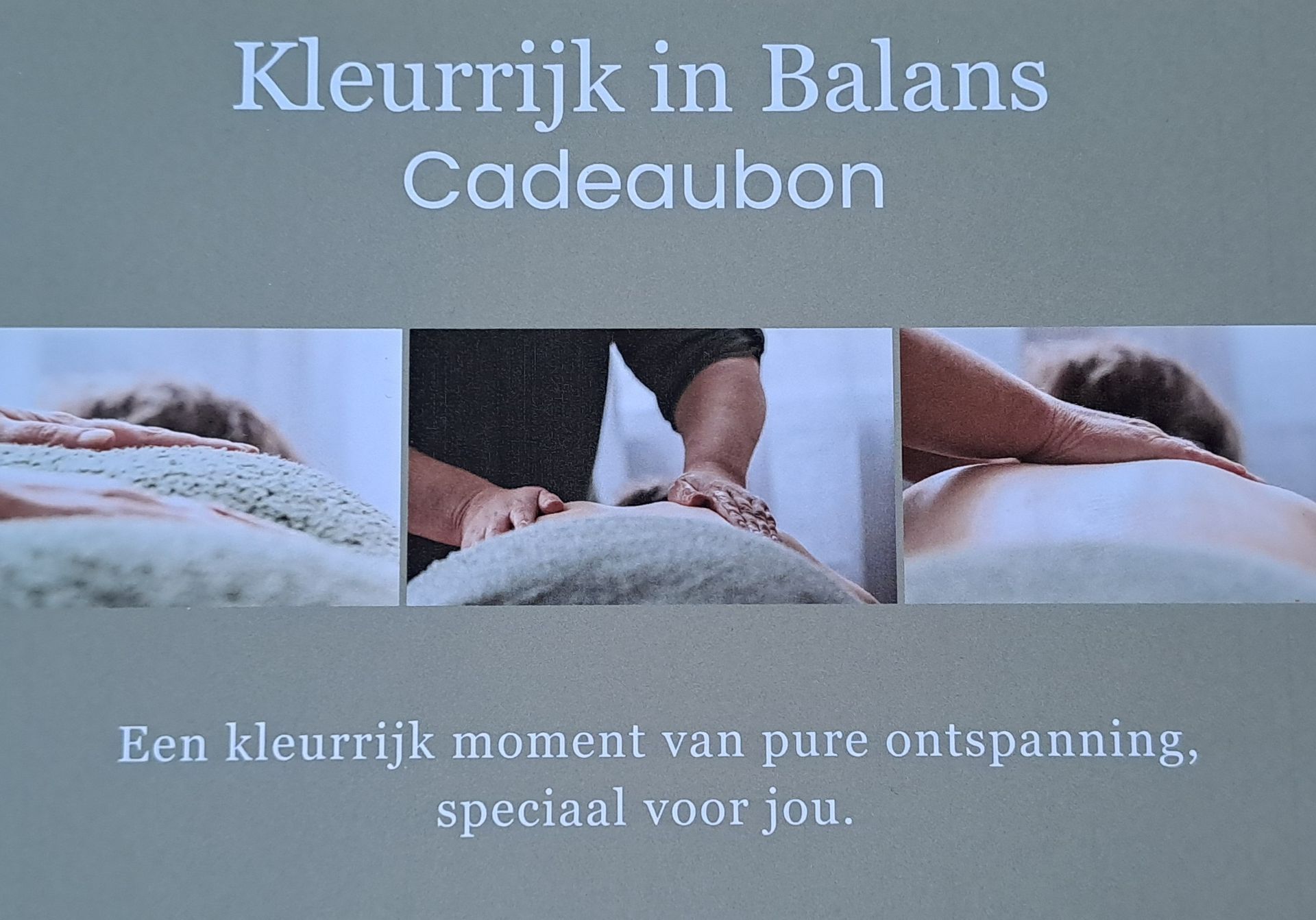 Gift certificate box with a lavender card, 