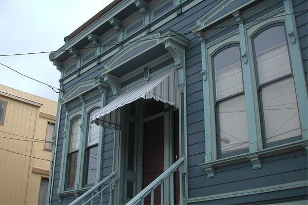 triangle awnings