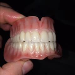 set of false teeth 2