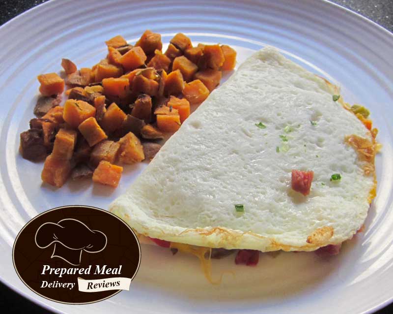 Rodeo Omelet with Sweet Potatoes