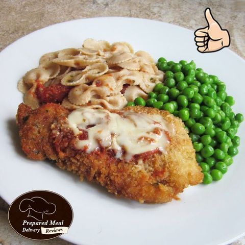 Healthy Chef Creations Review Chicken Parmesan $16