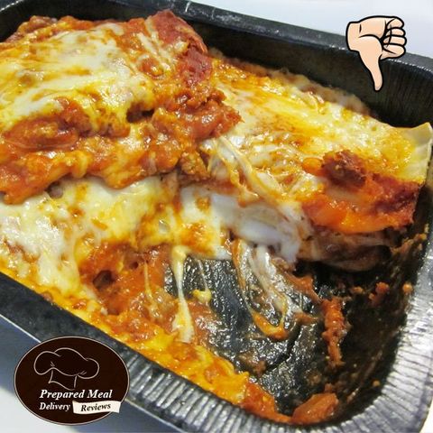 Send A Meal Reviews Meat Lasagna $25.99