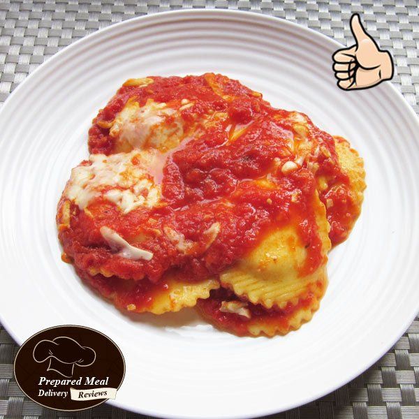 Cheese Ravioli with Marinara Sauce - Two Servings for $16