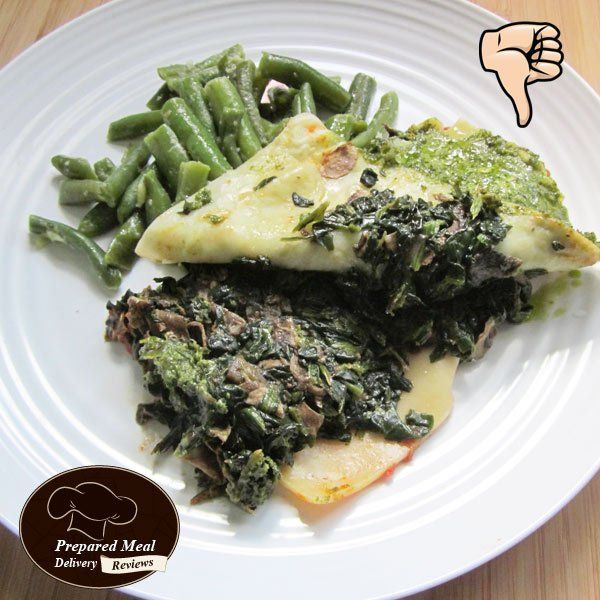 Spinach Mushroom Lasagna - Two Servings for $19