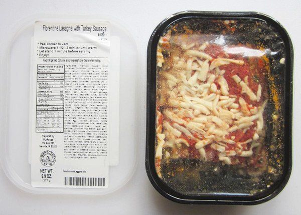 Mom's Meals Florentine Lasagna with Turkey Sausage Package