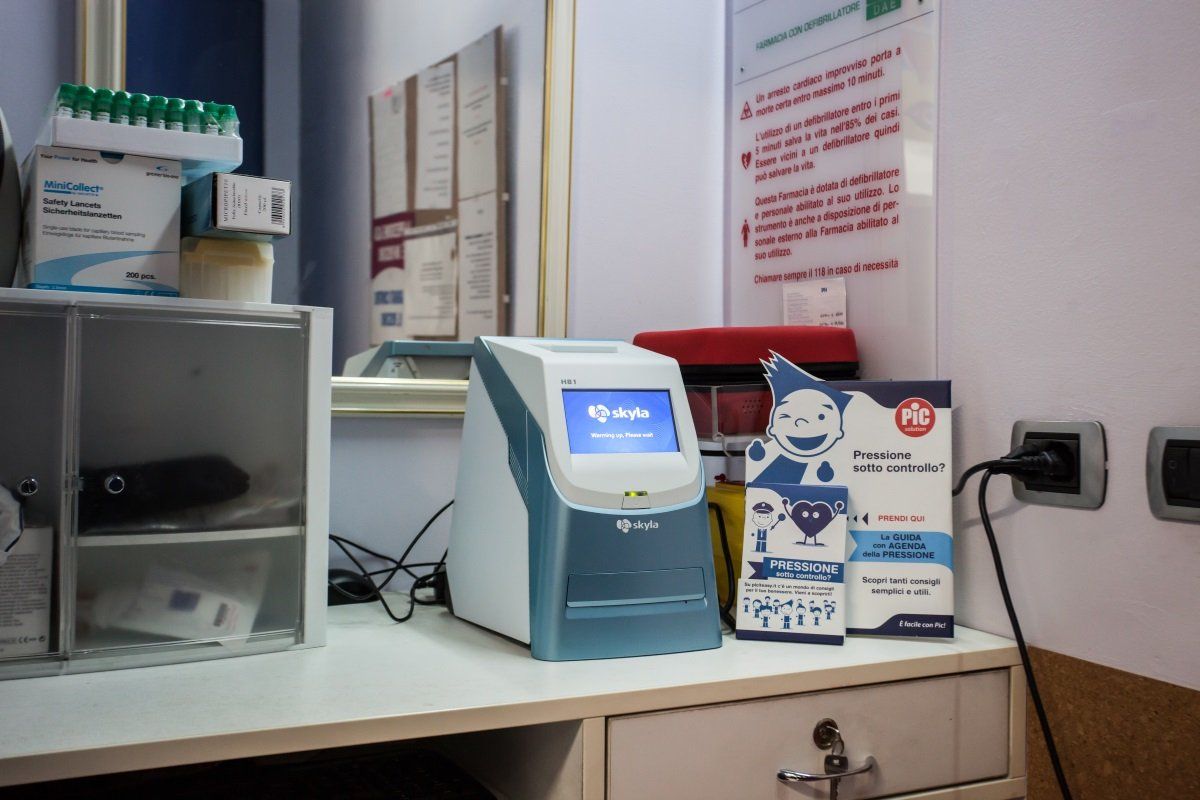 Apparecchio per la misurazione della pressione