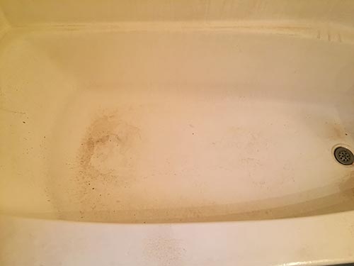 Tub/Shower # 2 Before - Professional Cleaning Services in Santa Cruz, CA