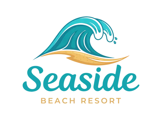 Turquoise wave cresting over a sandy beach;