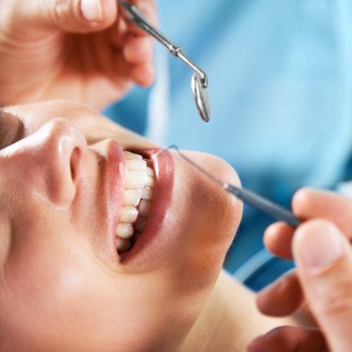 Children Dentist — Girl Having Her Teeth Cleaned in Memphis, TN