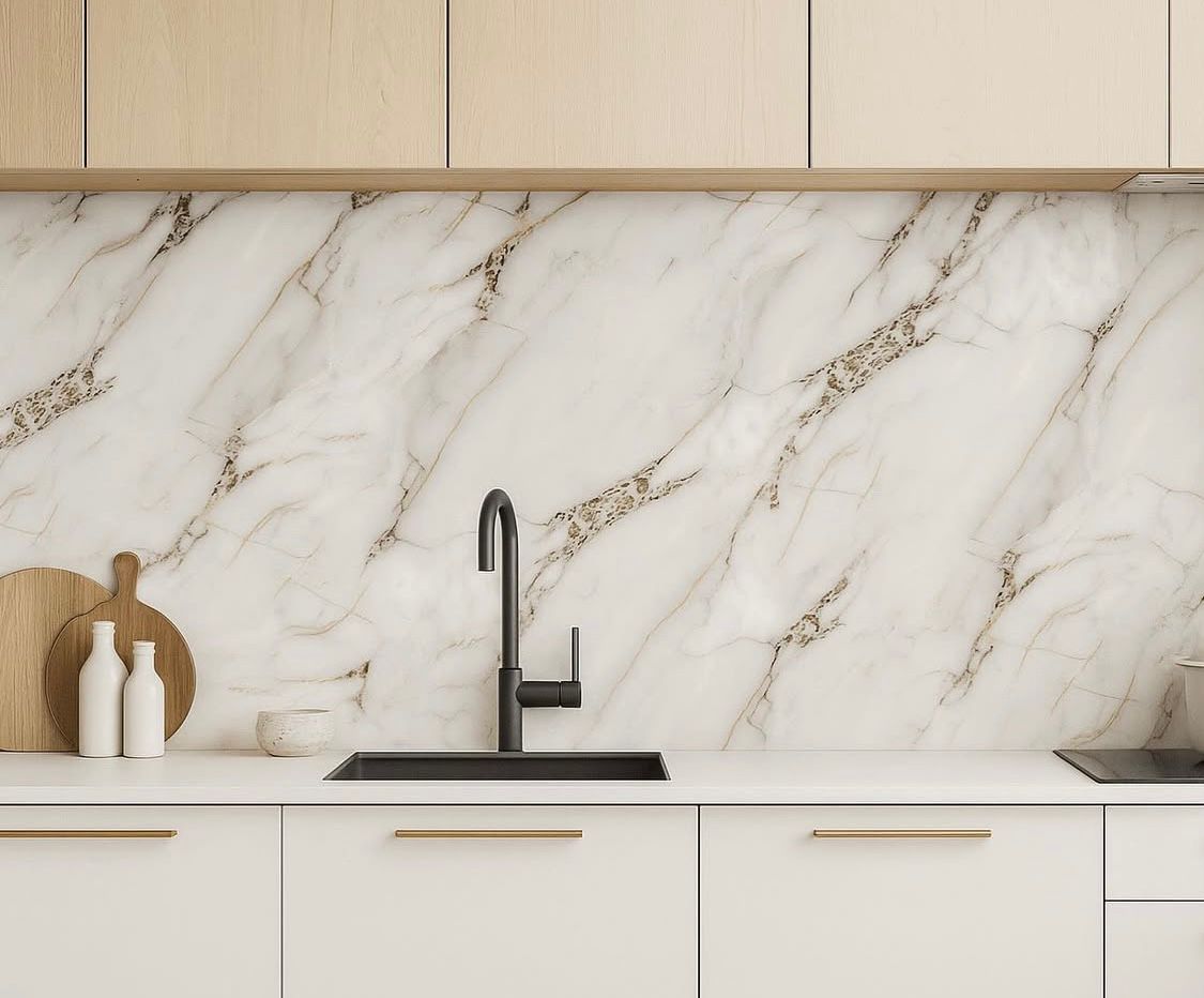 Una mesa de madera con un jarrón de flores secas y una vela encima.