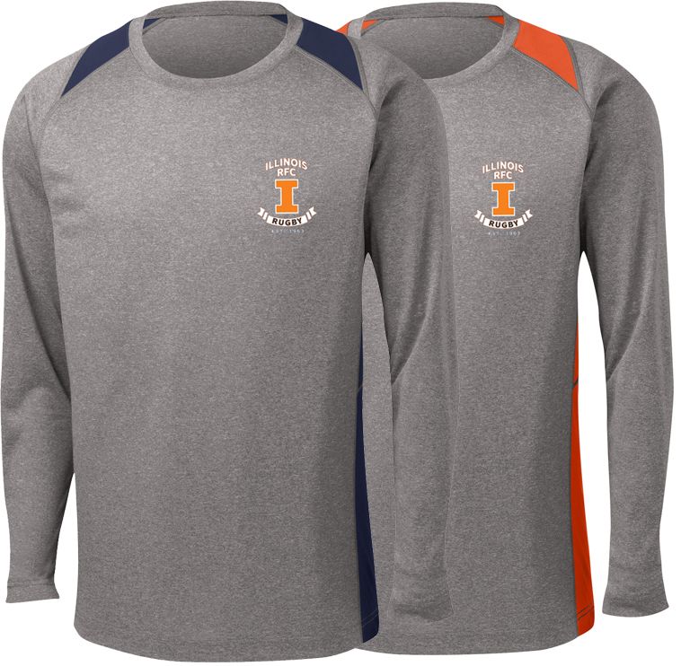 IRFC - Colorblock Long Sleeve Performance Shirt