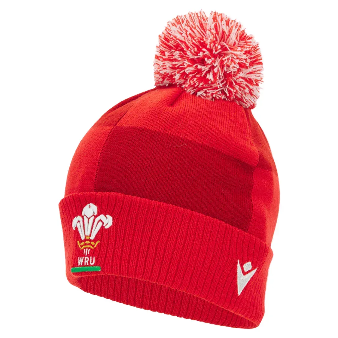 Wales 25/26 Pom-Pom Beanie by Macron