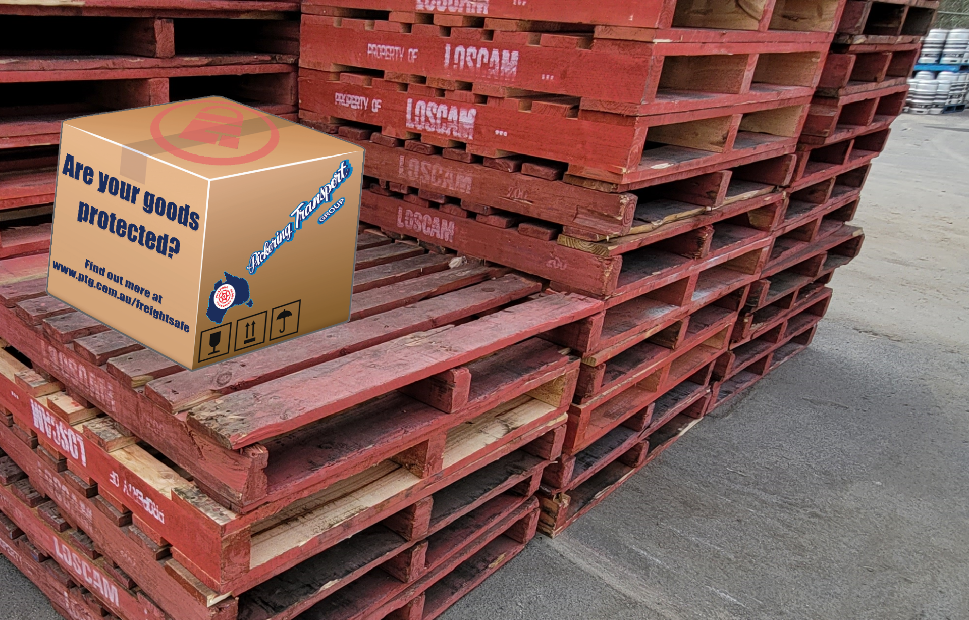 Red Pallet | Swan Hill, Vic | Pickering Transport Group