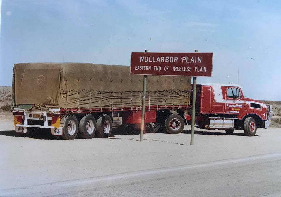 An Old Image of a Truck in Nullarbor Plain | Swan Hill, Vic | Pickering Transport Group