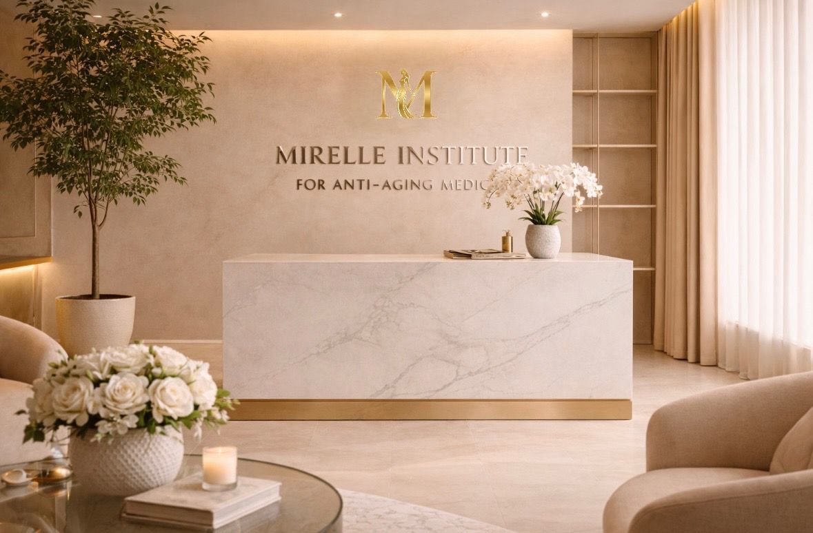 Mirelle Institute for Anti-Aging Medicine luxurious banner 